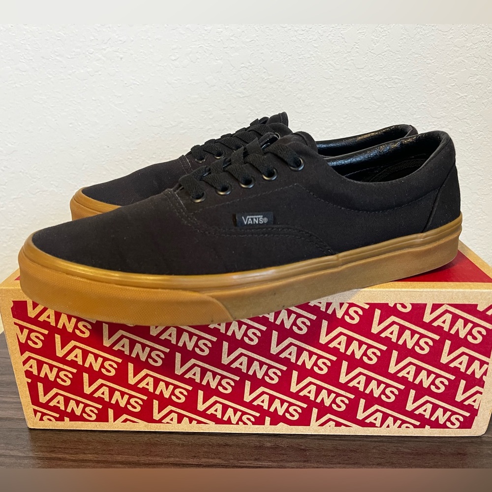 Vans Era Black/Classic Gum Men’s Size 10.5